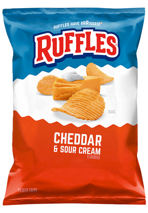 RUFFLES CHEDDAR & SOUR CREAM
