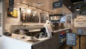 The inviting interior of Chandler Sourdough & Co. showcasing a menu focused on the best sandwiches, soups, and salads