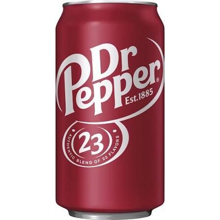 12oz Dr Pepper CAN