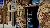 The inviting entrance of Berkeley Sourdough & Co. showcasing a menu focused on the best sandwiches, soups, and salads