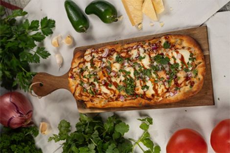 Barbeque Chicken Flatbread