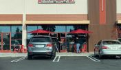 The inviting entrance of Fairfield Texas Blvd Sourdough & Co. showcasing a menu focused on the best sandwiches, soups, and salads