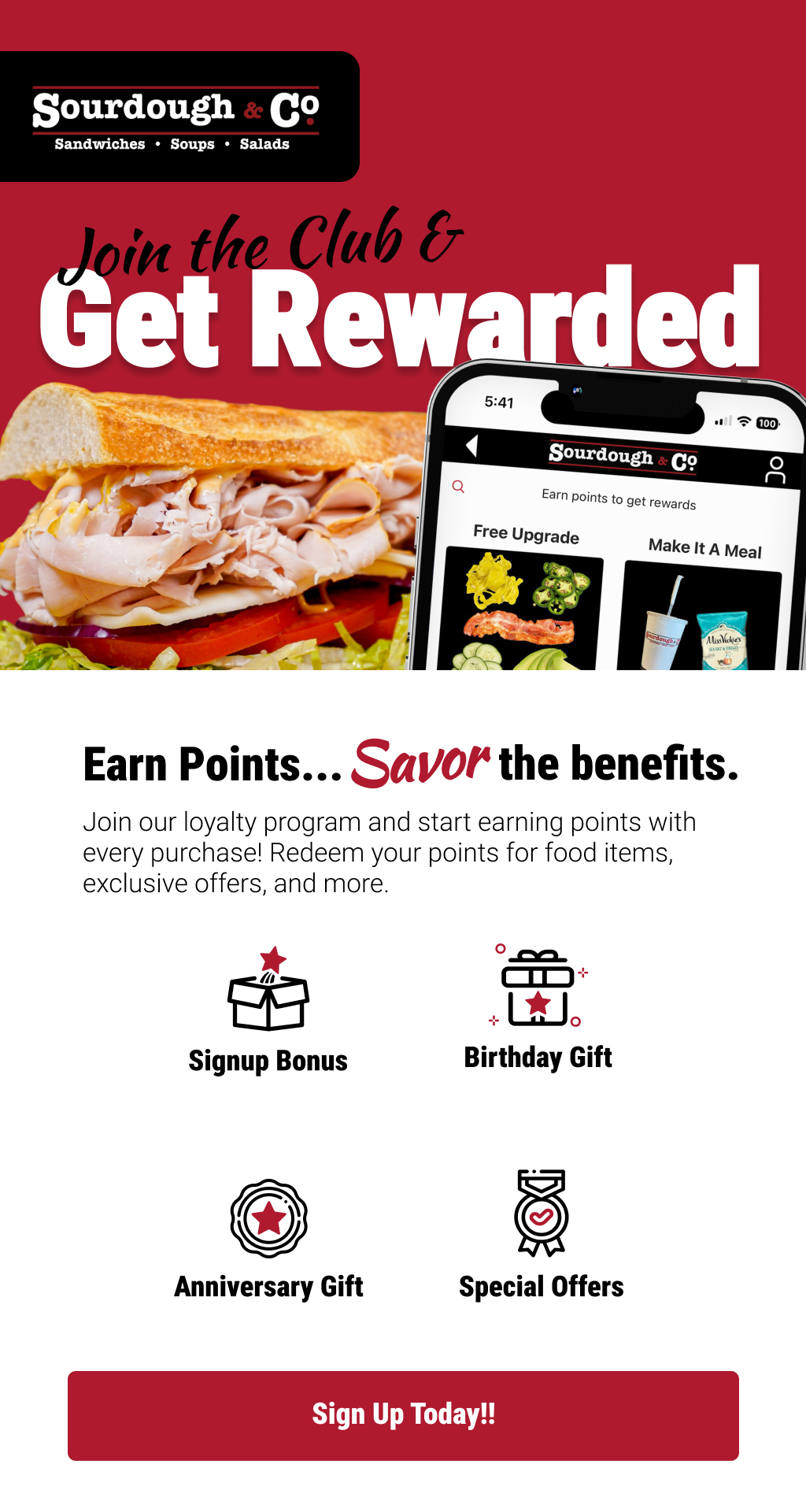 JOIN OUR LOYALTY