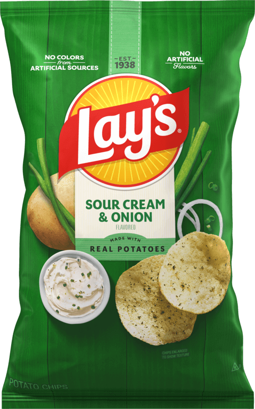 LAY'S SOUR CREAM & ONION